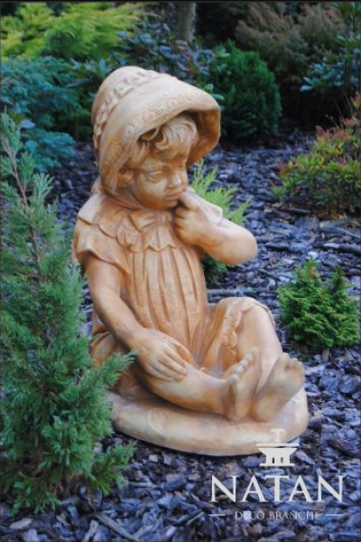 Garten Dekoration Baby Terrasse Stein Statue Figuren Figur Deko Statue Skulptur